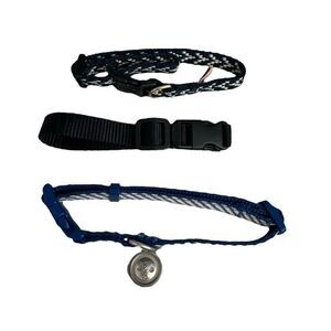 Set of 3 dog collar bundle